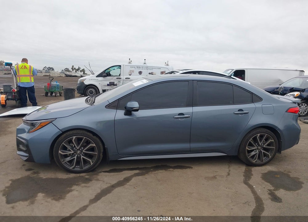 2022 TOYOTA COROLLA SE VIN: 5YFP4MCEXNP117423