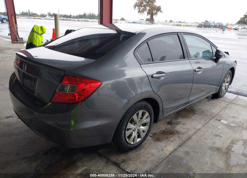 2012 HONDA CIVIC LX VIN: 19XFB2F58CE383944