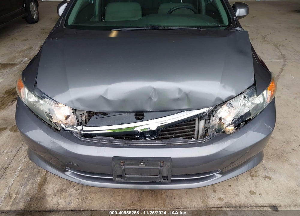 2012 HONDA CIVIC LX VIN: 19XFB2F58CE383944