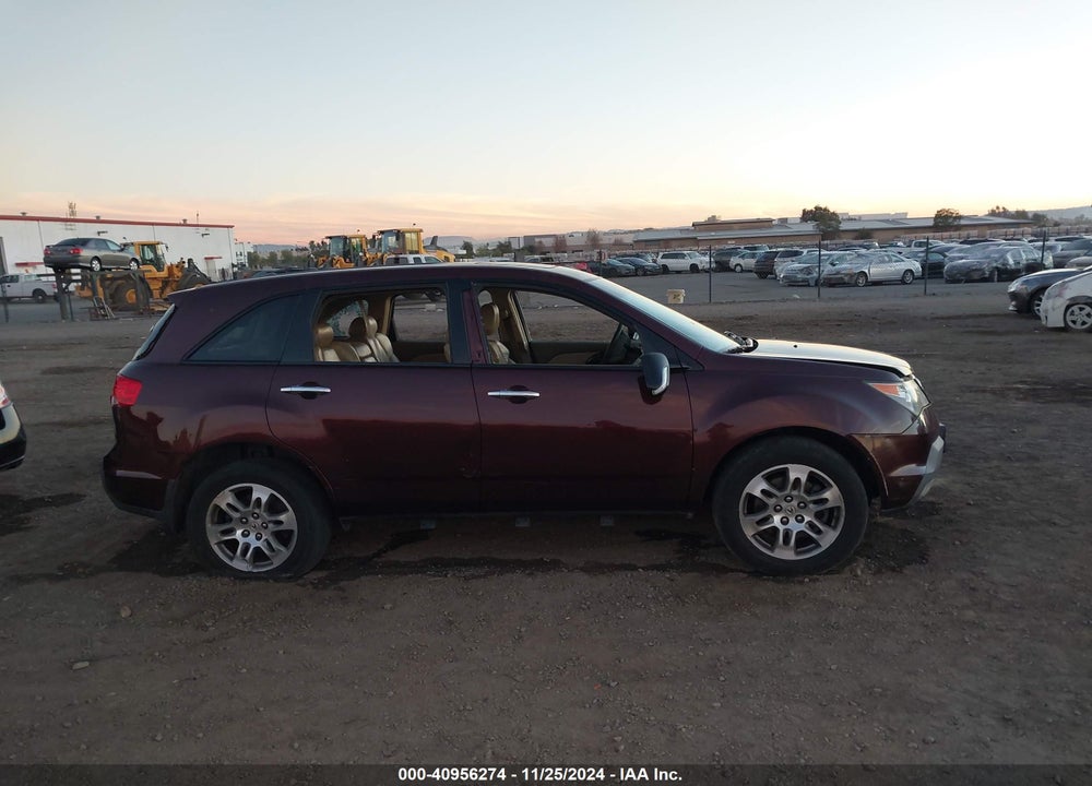 2008 ACURA MDX TECHNOLOGY PACKAGE VIN: 2HNYD284X8H513753