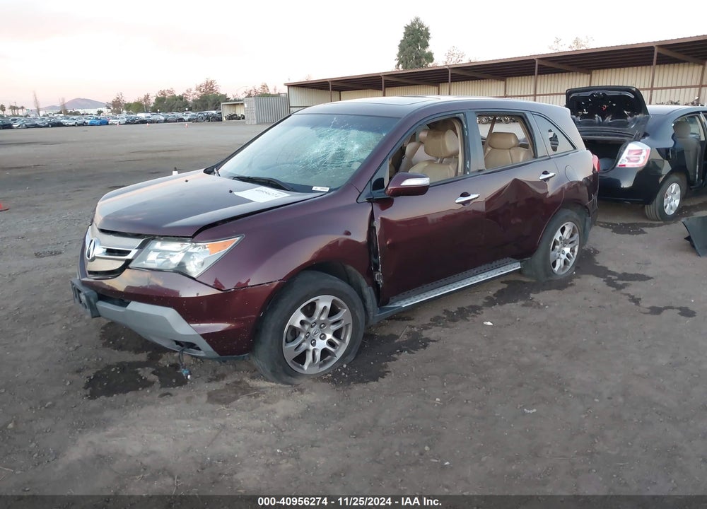 2008 ACURA MDX TECHNOLOGY PACKAGE VIN: 2HNYD284X8H513753
