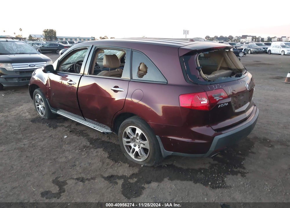 2008 ACURA MDX TECHNOLOGY PACKAGE VIN: 2HNYD284X8H513753