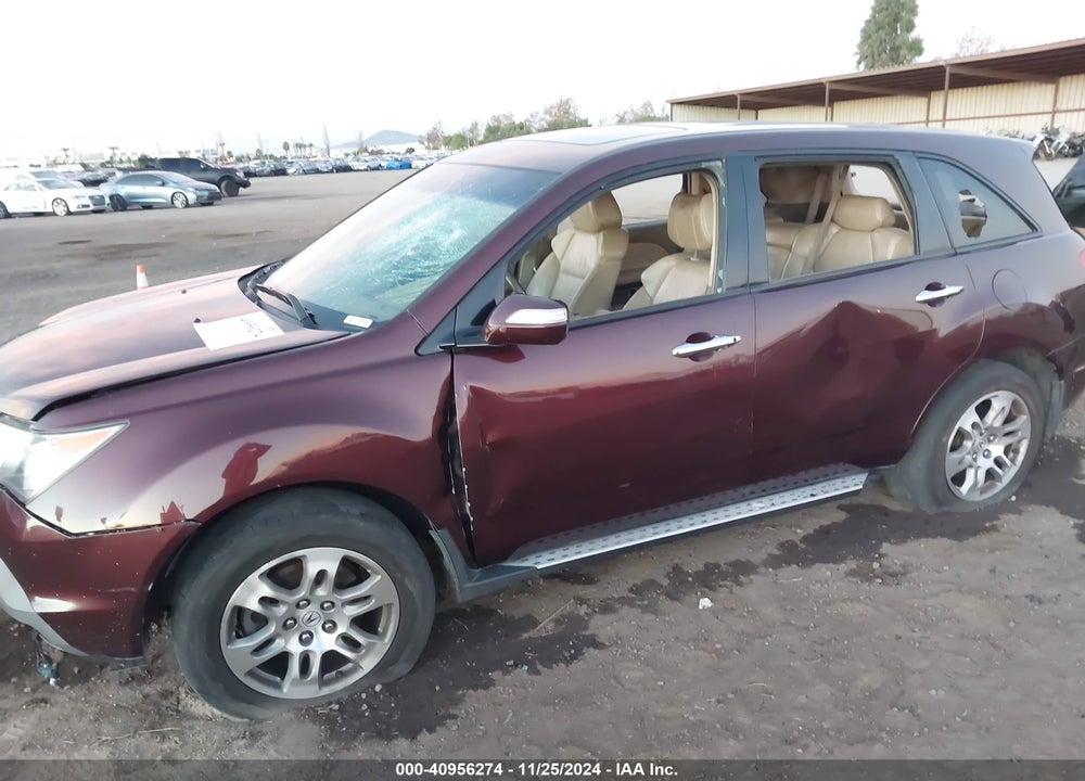 2008 ACURA MDX TECHNOLOGY PACKAGE VIN: 2HNYD284X8H513753
