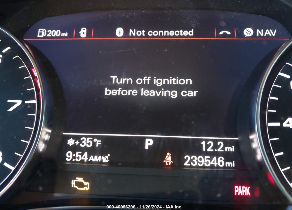2013 AUDI A6 VIN: WAUHGAFC3DN011294