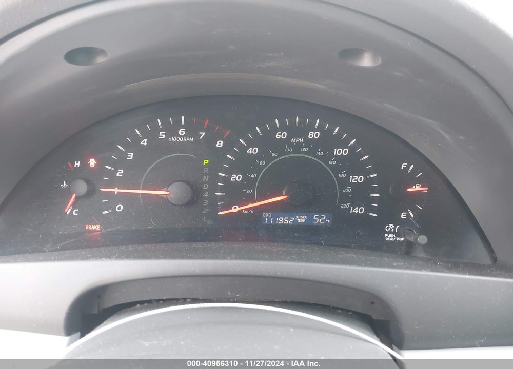 2009 TOYOTA CAMRY LE VIN: 4T1BE46K89U827319