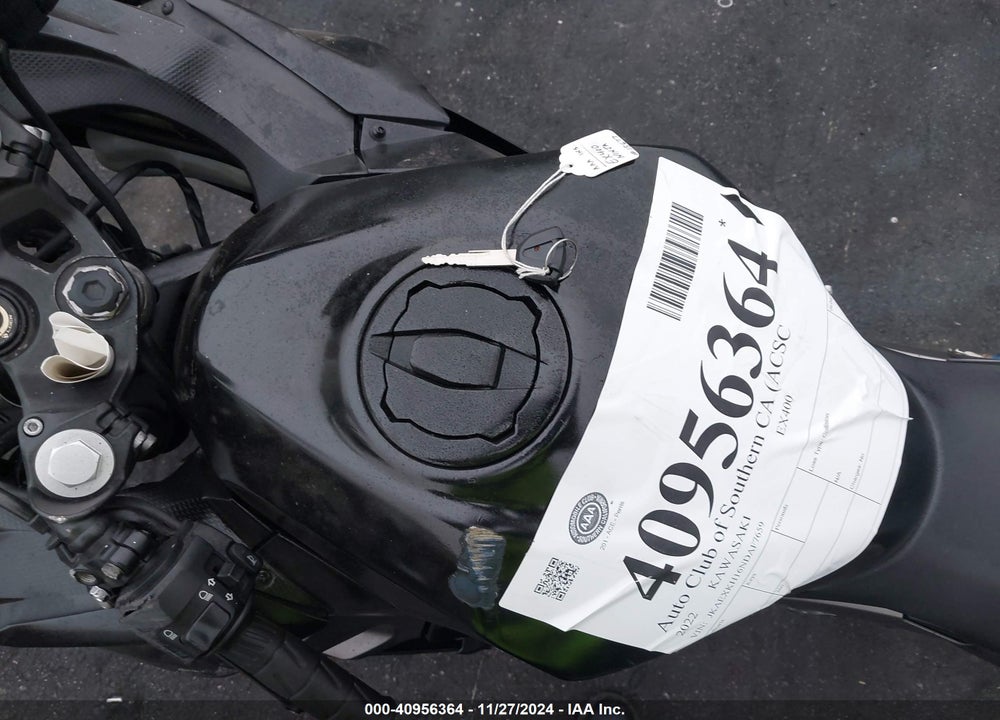 2022 KAWASAKI EX400 VIN: JKAEXKH16NDAF7659