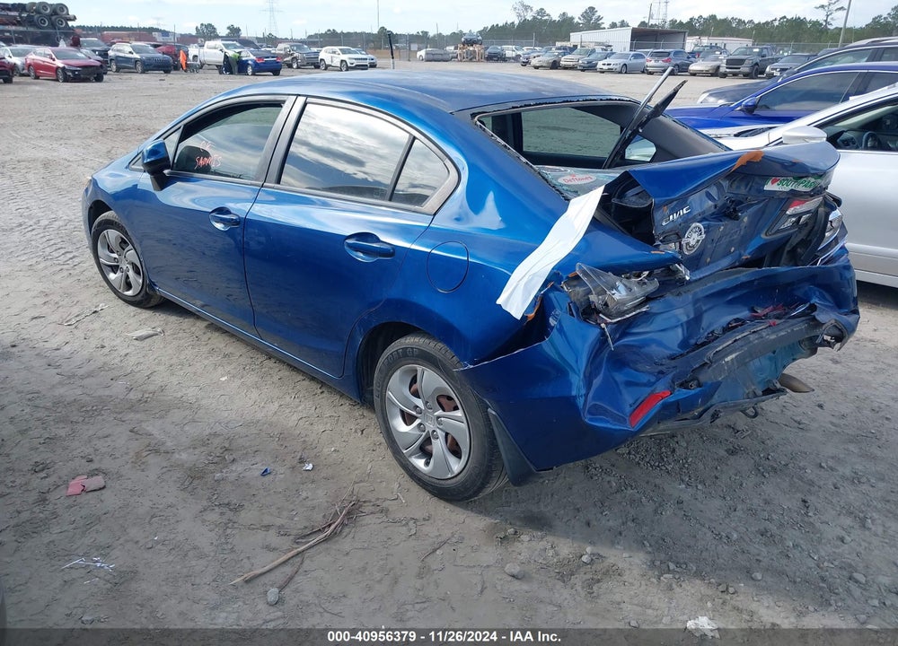 2013 HONDA CIVIC LX VIN: 2HGFB2F56DH568825
