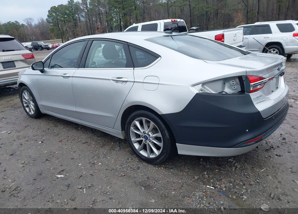 2017 FORD FUSION SE VIN: 3FA6P0H73HR377382