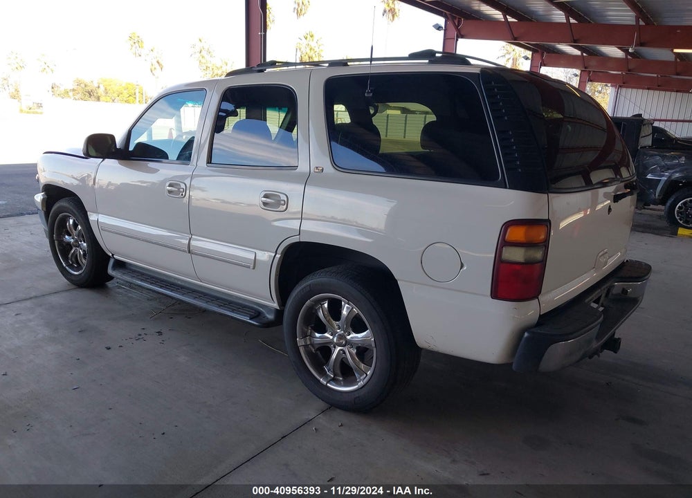 2001 CHEVROLET TAHOE LT VIN: 1GNEK13T91J275204
