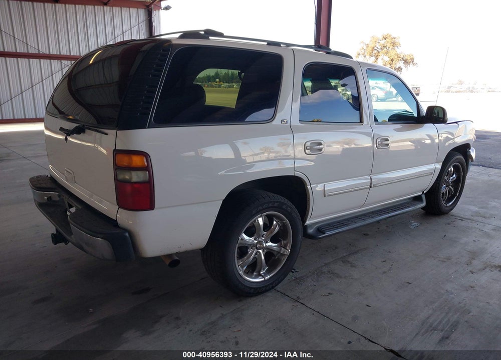 2001 CHEVROLET TAHOE LT VIN: 1GNEK13T91J275204