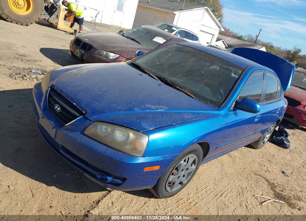 2006 HYUNDAI ELANTRA GLS/LIMITED VIN: KMHDN46D66U310090
