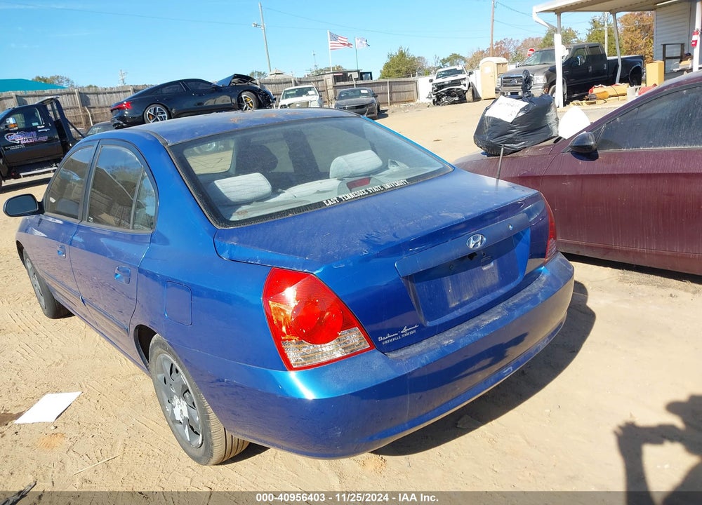 2006 HYUNDAI ELANTRA GLS/LIMITED VIN: KMHDN46D66U310090