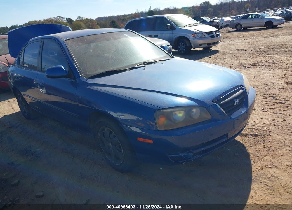 2006 HYUNDAI ELANTRA GLS/LIMITED VIN: KMHDN46D66U310090