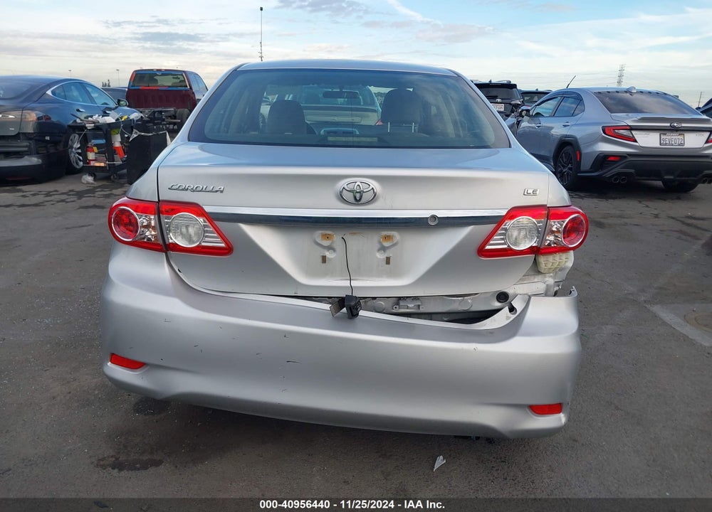 2011 TOYOTA COROLLA VIN: JTDBU4EE5B9125387
