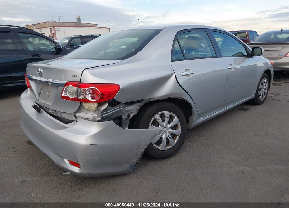 2011 TOYOTA COROLLA VIN: JTDBU4EE5B9125387