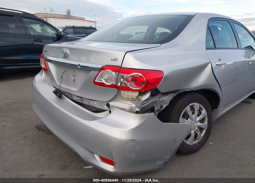 2011 TOYOTA COROLLA VIN: JTDBU4EE5B9125387
