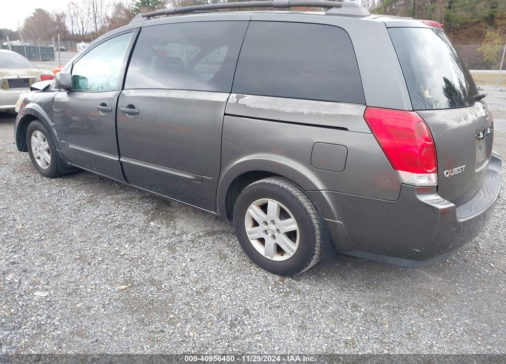 2004 NISSAN QUEST 3.5 SL VIN: 5N1BV28U74N348363