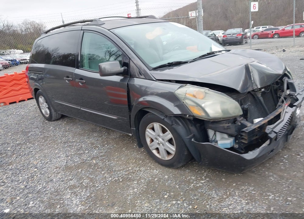 2004 NISSAN QUEST 3.5 SL VIN: 5N1BV28U74N348363