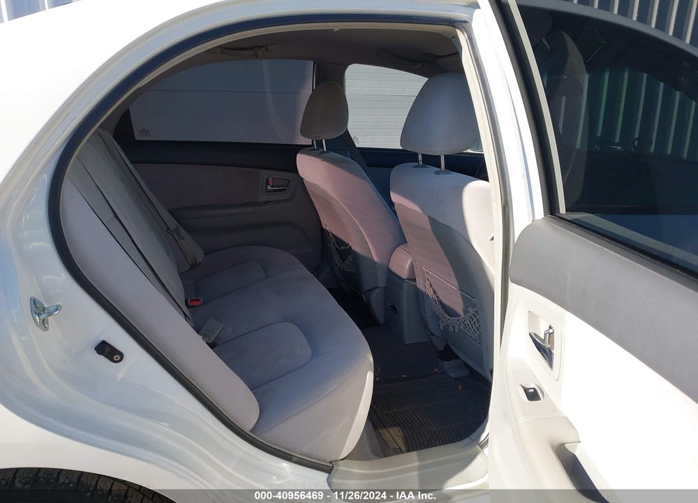 2007 KIA SPECTRA EX VIN: KNAFE121875486896