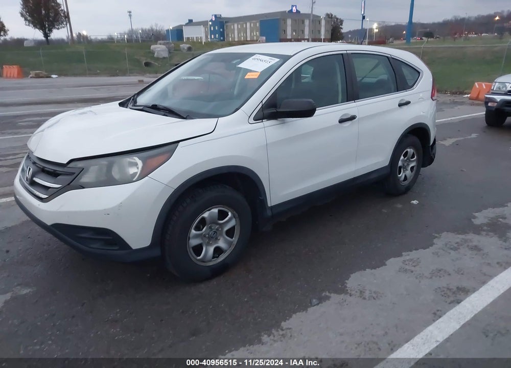 2013 HONDA CR-V LX VIN: 5J6RM3H38DL041356