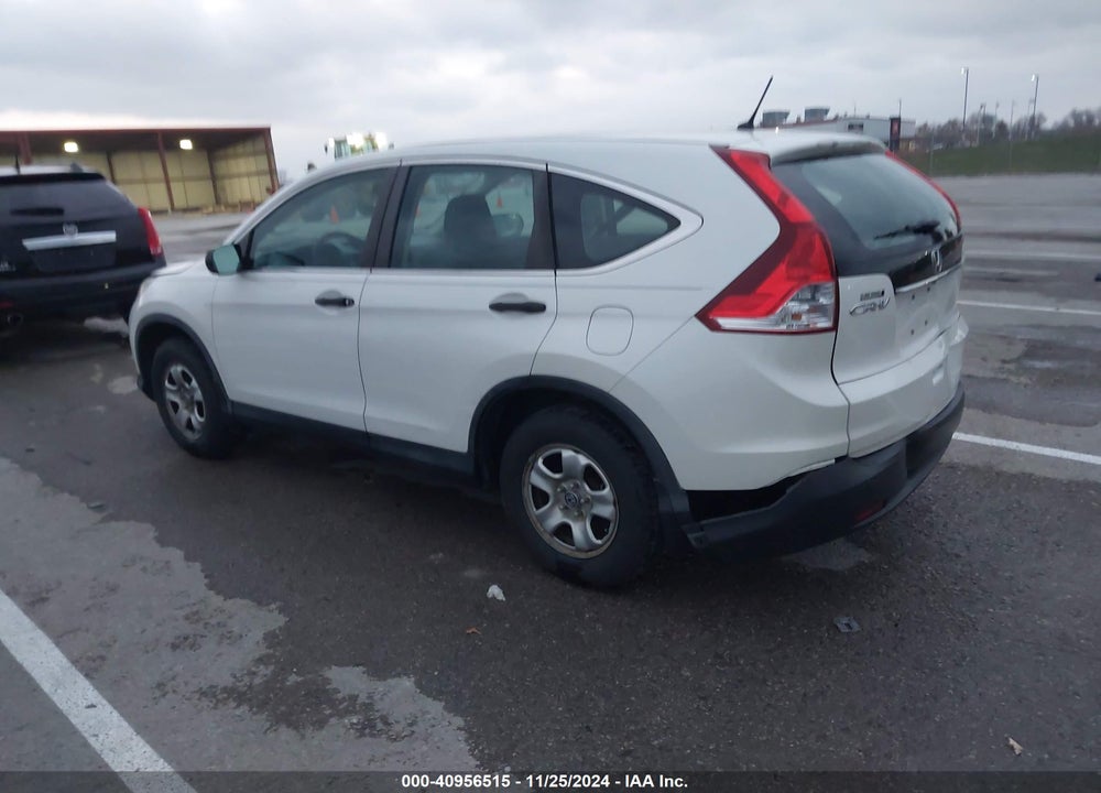 2013 HONDA CR-V LX VIN: 5J6RM3H38DL041356