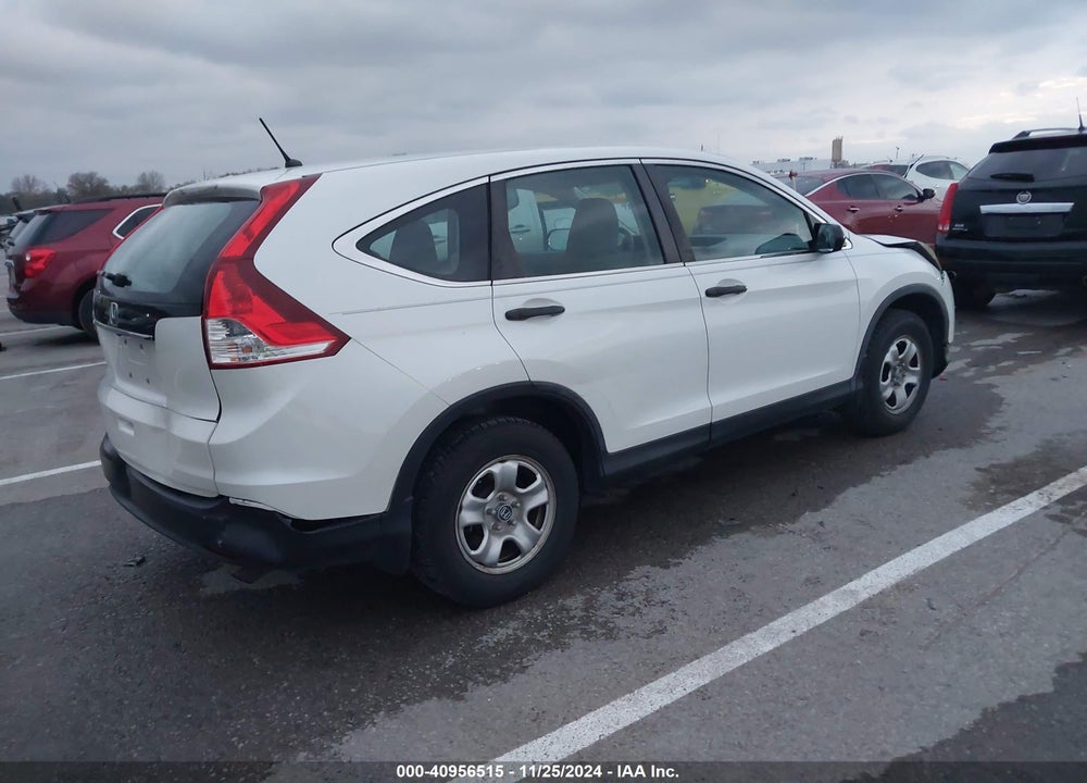 2013 HONDA CR-V LX VIN: 5J6RM3H38DL041356