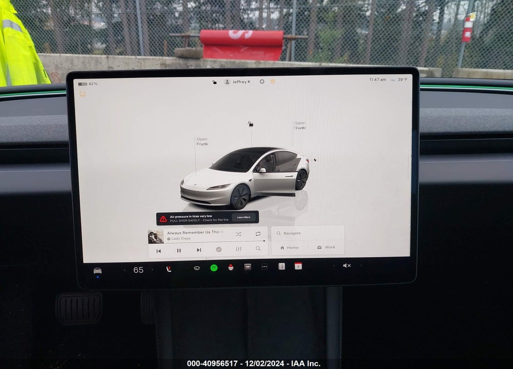 2024 TESLA MODEL 3 LONG RANGE DUAL MOTOR ALL-WHEEL DRIVE VIN: 5YJ3E1EB6RF732923