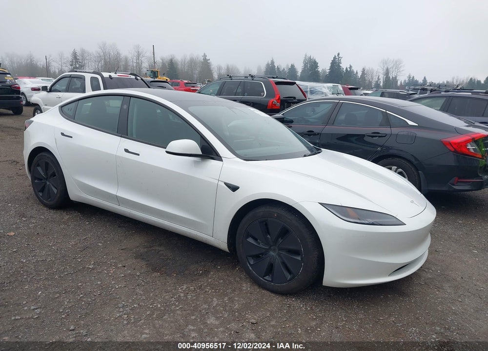 2024 TESLA MODEL 3 LONG RANGE DUAL MOTOR ALL-WHEEL DRIVE VIN: 5YJ3E1EB6RF732923