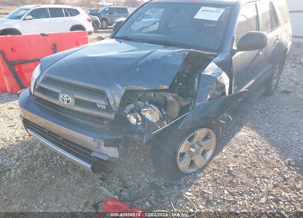 2004 TOYOTA 4RUNNER SR5 V8 VIN: JTEZT14RX40016043