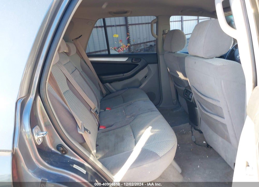 2004 TOYOTA 4RUNNER SR5 V8 VIN: JTEZT14RX40016043