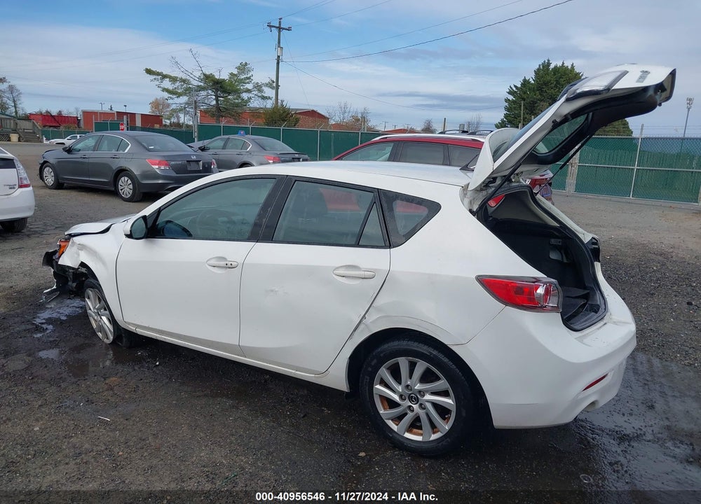 2013 MAZDA 3 I TOURING VIN: JM1BL1L88D1712196