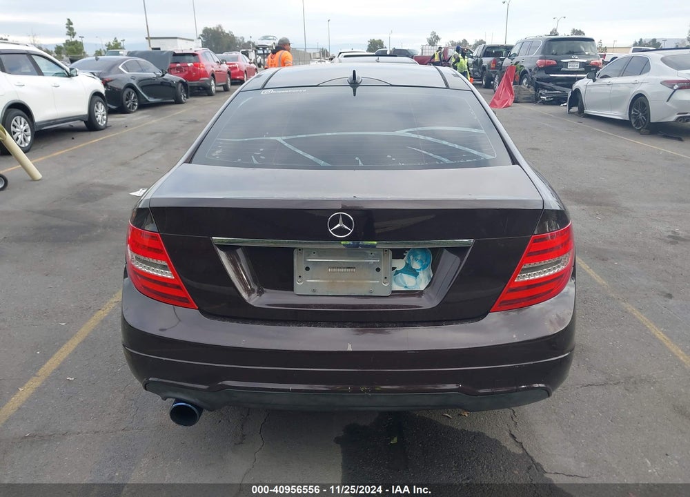 2012 MERCEDES-BENZ C 250 VIN: WDDGJ4HB1CF788755