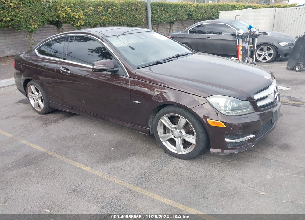 2012 MERCEDES-BENZ C 250 VIN: WDDGJ4HB1CF788755