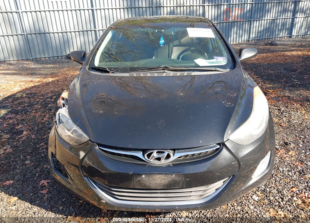 2013 HYUNDAI ELANTRA GLS VIN: 5NPDH4AE3DH406813