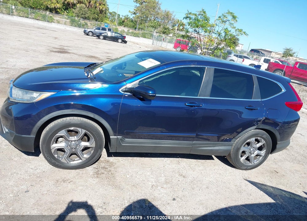 2017 HONDA CR-V EX-L/EX-L NAVI VIN: 7FARW1H85HE008134