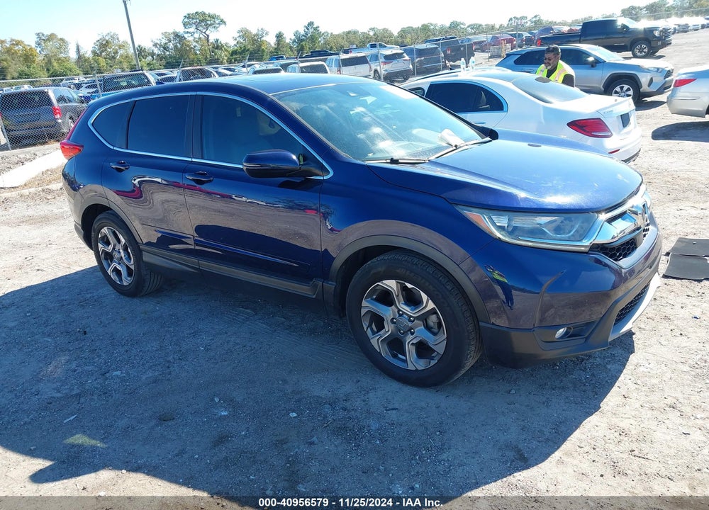 2017 HONDA CR-V EX-L/EX-L NAVI VIN: 7FARW1H85HE008134