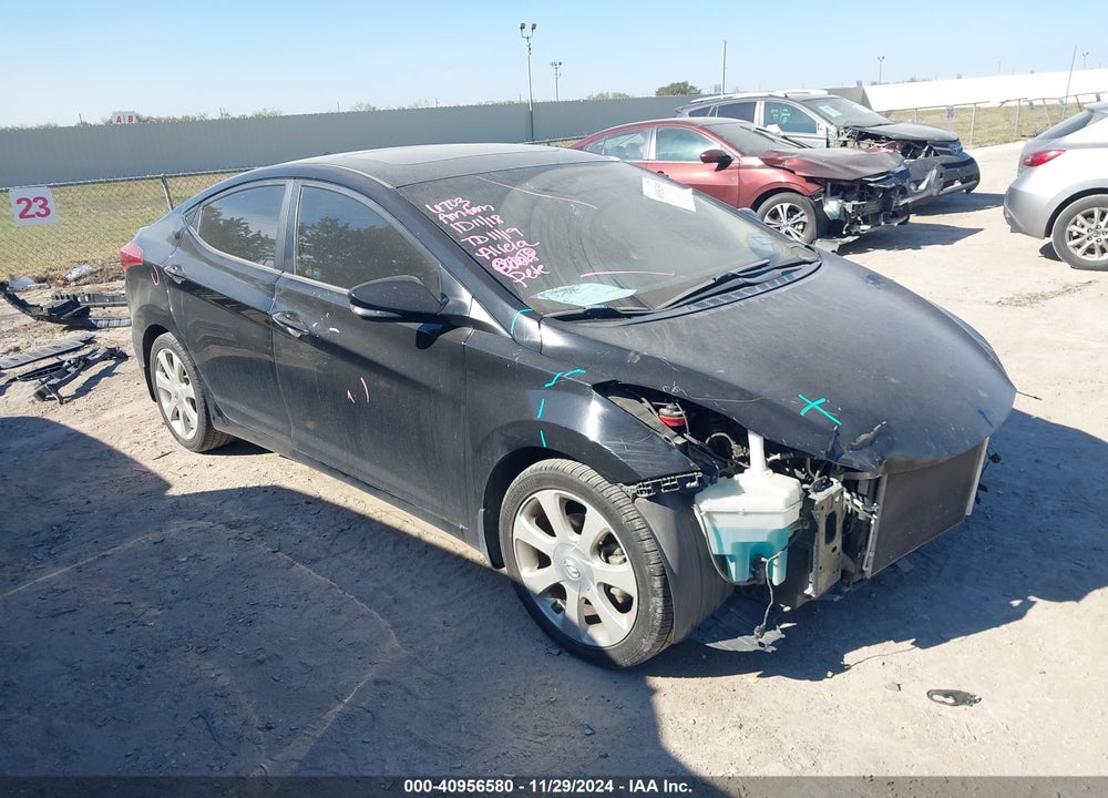 2013 HYUNDAI ELANTRA LIMITED VIN: KMHDH4AE4DU604222