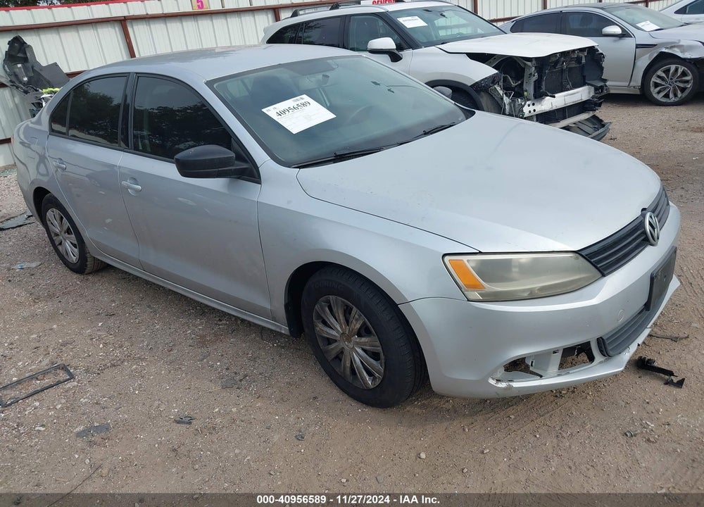 2013 VOLKSWAGEN JETTA 2.0L S VIN: 3VW2K7AJ6DM300211