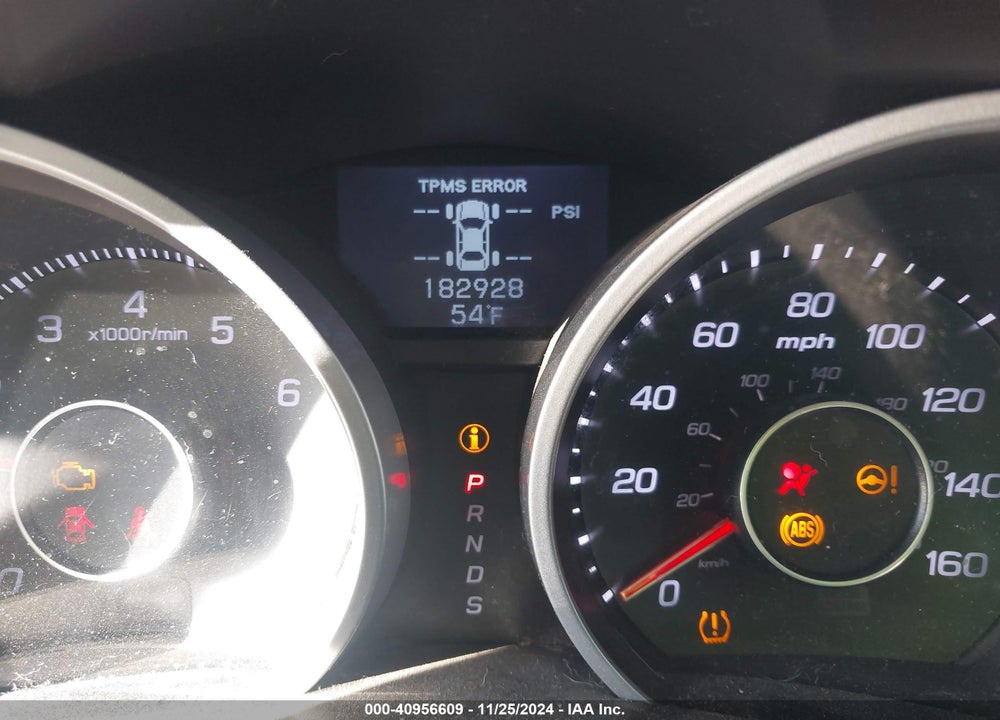 2011 ACURA TL 3.7 VIN: 19UUA9F56BA001870