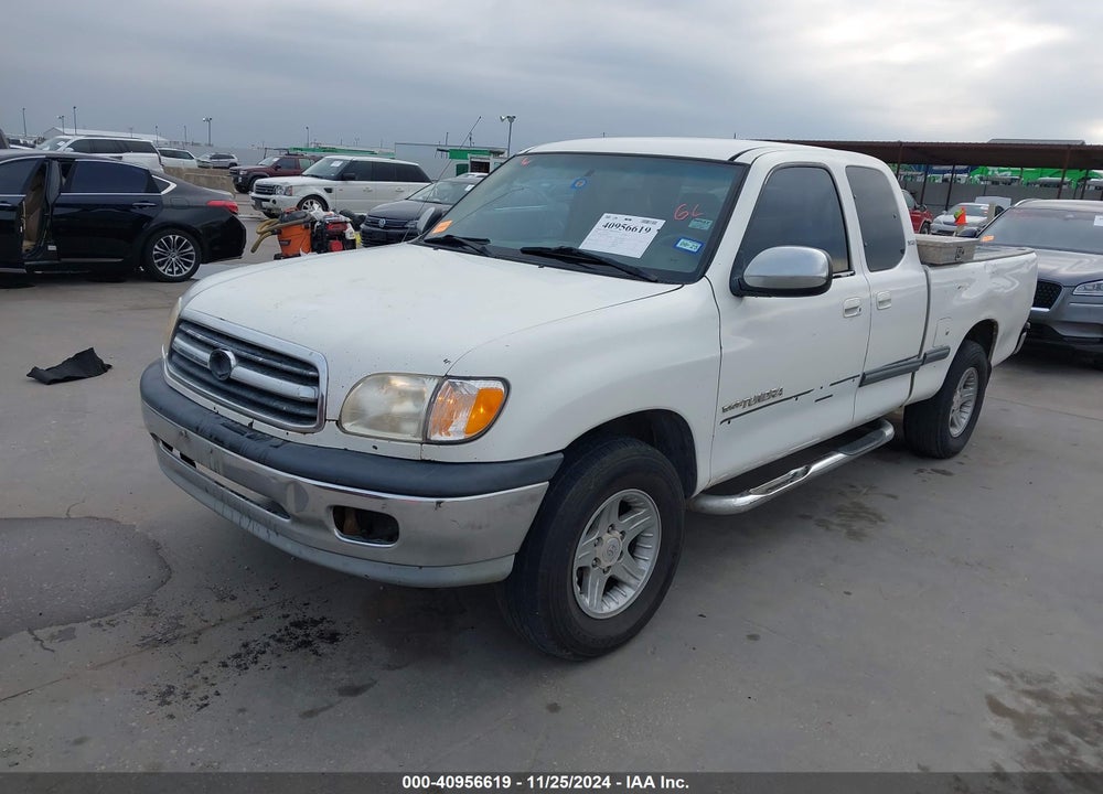 2001 TOYOTA TUNDRA SR5 V8 VIN: 5TBRT34161S128947