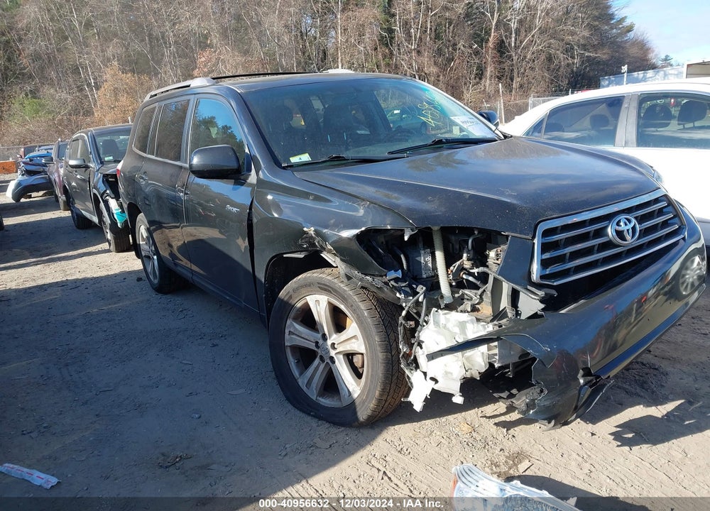 2008 TOYOTA HIGHLANDER SPORT VIN: JTEES43A682000415
