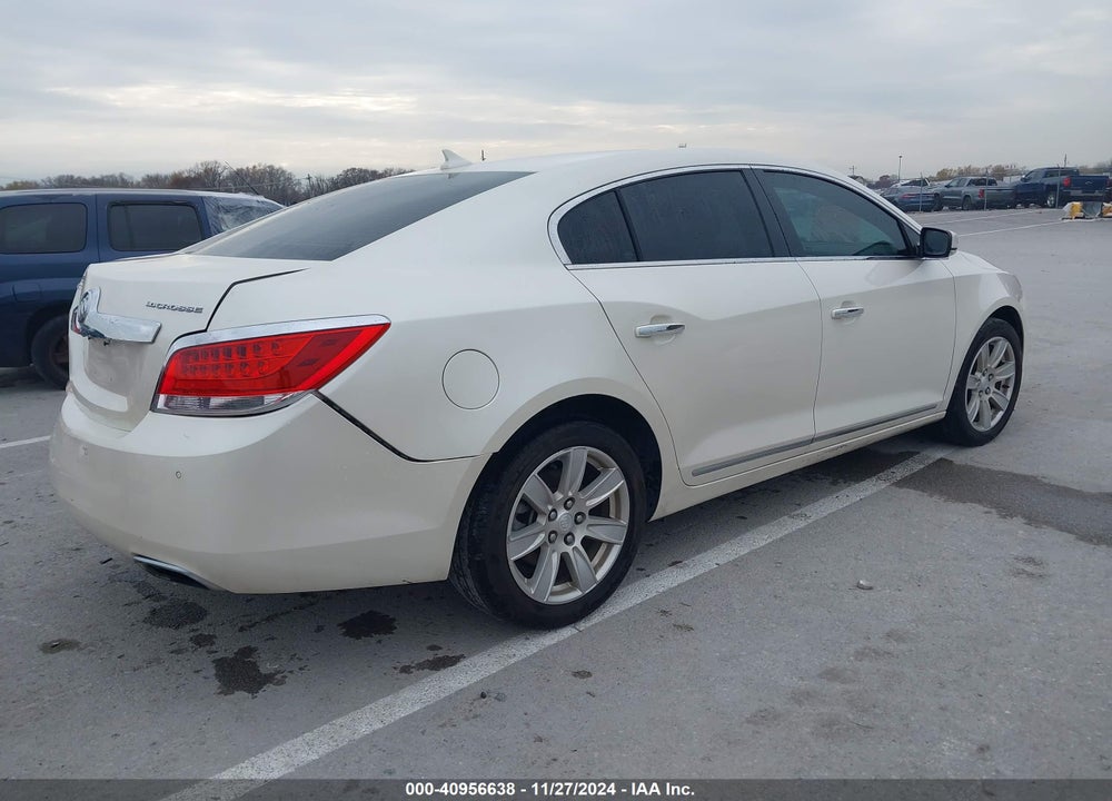 2013 BUICK LACROSSE LEATHER GROUP VIN: 1G4GC5E35DF126682