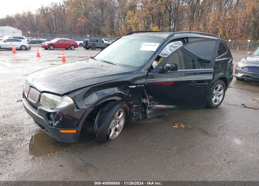 2008 BMW X3 3.0SI VIN: WBXPC934X8WJ18948