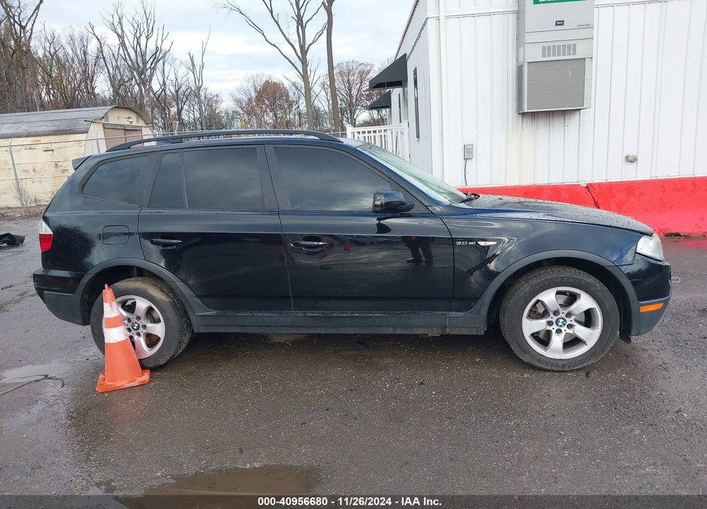 2008 BMW X3 3.0SI VIN: WBXPC934X8WJ18948