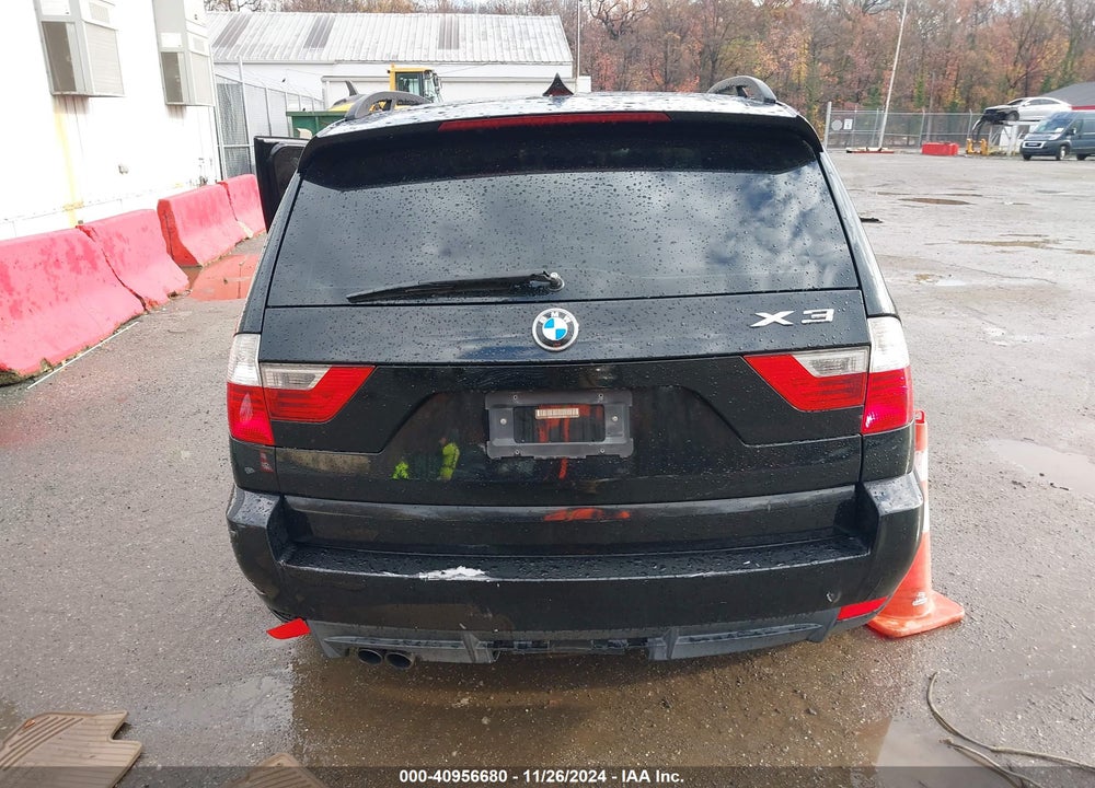 2008 BMW X3 3.0SI VIN: WBXPC934X8WJ18948