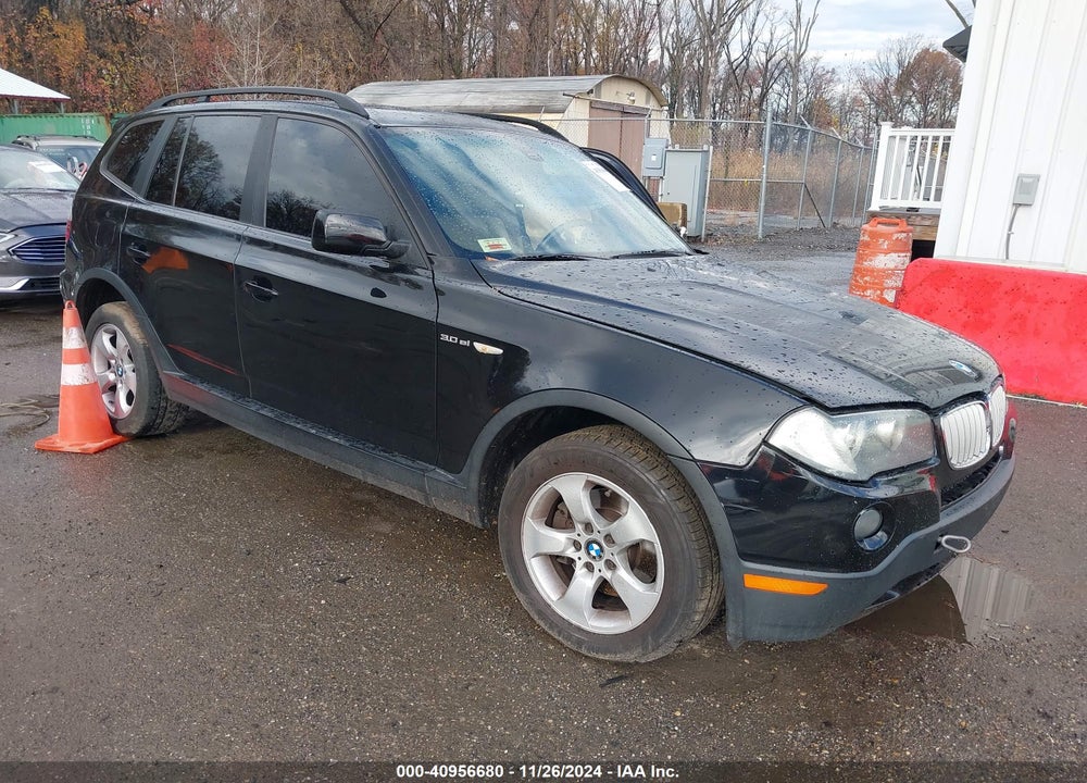 2008 BMW X3 3.0SI VIN: WBXPC934X8WJ18948