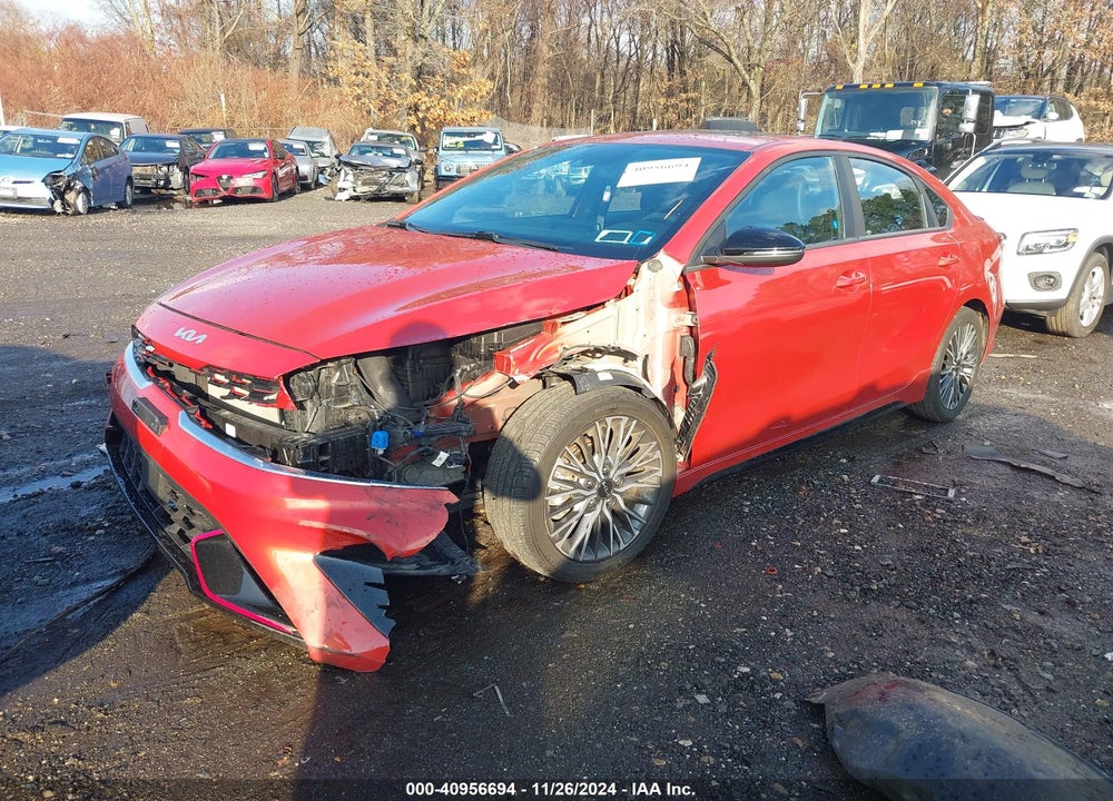 2022 KIA FORTE GT LINE VIN: 3KPF54AD4NE425563