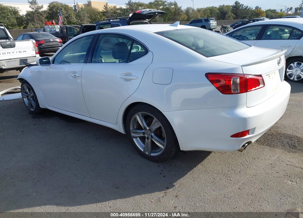 2013 LEXUS IS 250 VIN: JTHBF5C21D5186821