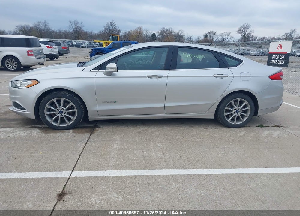 2017 FORD FUSION HYBRID SE VIN: 3FA6P0LU7HR296978