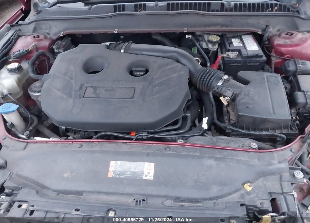 2013 FORD FUSION VIN: 3FA6P0K98DR137393